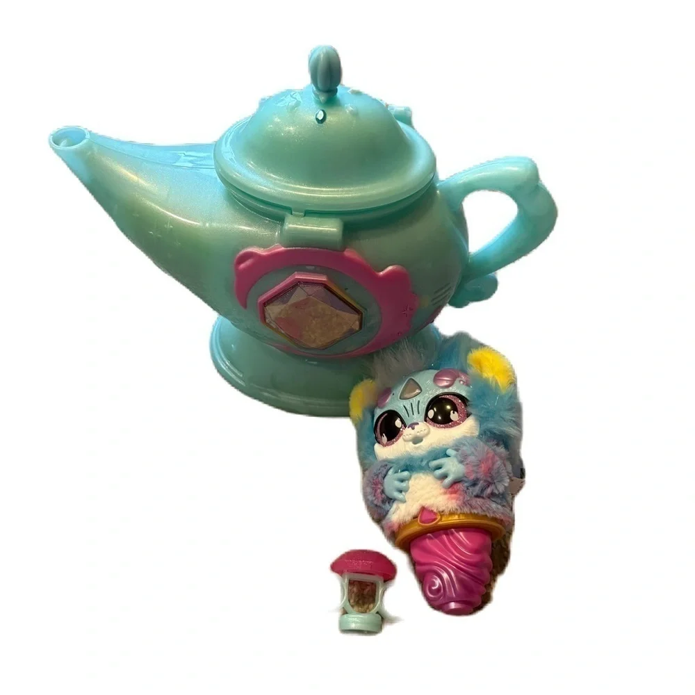 Magic Mixies Magic Genie Lamp with Interactive 8 inch Rainbow Magic Plush
